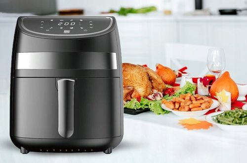 FRYTKOWNICA BEZTŁUSZCZOWA 3,7L termoobieg regulacja temper. timer AIR FRYER na Arena.pl