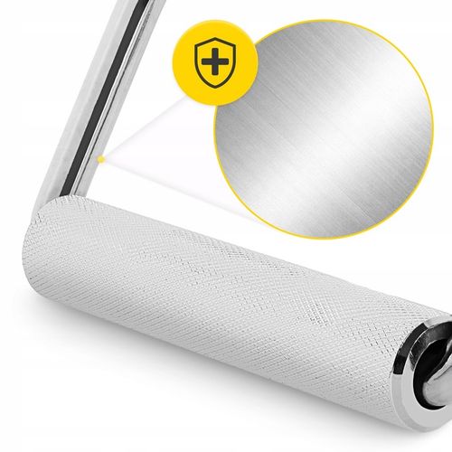 UCHWYT DO WYCIĄGU ATLASU POJEDYNCZY OBROTOWY STALOWY RYFLOWANY PLECY BICEPS na Arena.pl