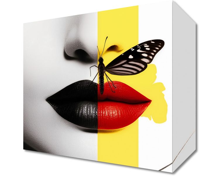 Obraz 20x20cm Motyla Piękność zdjęcie 1