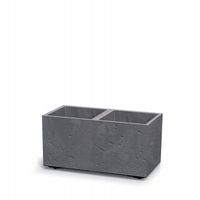 Doniczka Skrzynka Sierra Case Beton Effect DSI600E-marengo Prosperplast