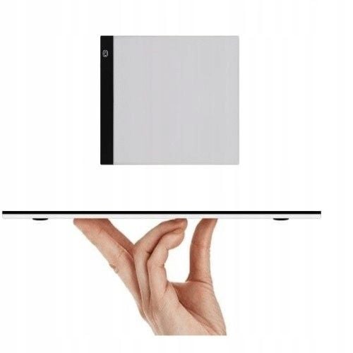 TABLET GRAFICZNY XL DESKA KREŚLARSKA DLA DZIECI RYSOWANIA LED A3 + GRATIS na Arena.pl