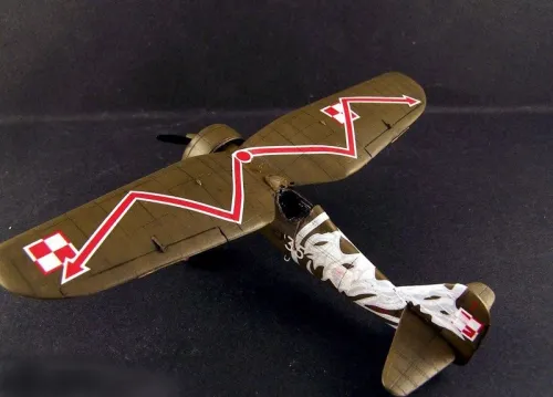 PZL P-7 Transylvanian Fighter, B-37, 1:72 na Arena.pl