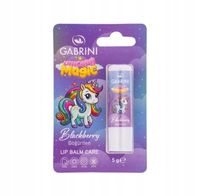 Gabrini - nawilżający balsam do ust dla dzieci Unicorn Magic Borówka