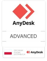 AnyDesk Advanced 100 użytkowników / 2 sesje na  1 rok