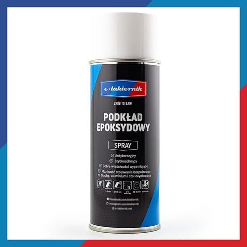 podkład epoksydowy antykorozyjny spray epoxy 400ml e-lakiernik na Arena.pl