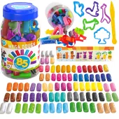 Ciastolina. Zestaw do modelowania (85 kolorów)