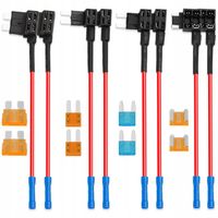 8x Przejściówka bypass ATS ATC MINI LOW MICRO 2 + skrzynki bezpieczniki