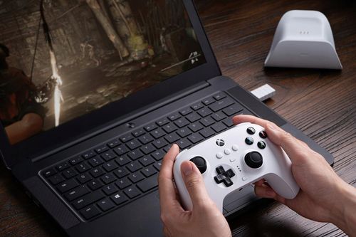 Kontroler bezprzewodowy 8BITDO Ultimate 3-Trybowy Biały na Arena.pl