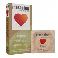 Prezerwatywy Masculan Organic nawilżane ultra cienkie zestaw 10 szt