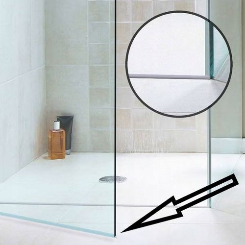 USZCZELKA DO KABINY PRYSZNICOWEJ DRZWI SZYBY DOLNA POZIOMA 6, 7, 8 MM 67 CM na Arena.pl