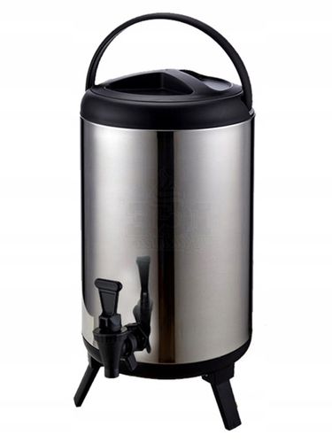 Duży termos gastronomiczny z kranem na kawę herbatę napoje | POJEMNOŚĆ 10L na Arena.pl