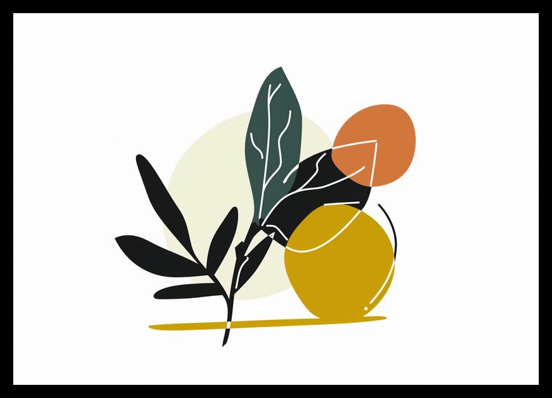 Plakat 42x29,7cm Elegancka Flora zdjęcie 2