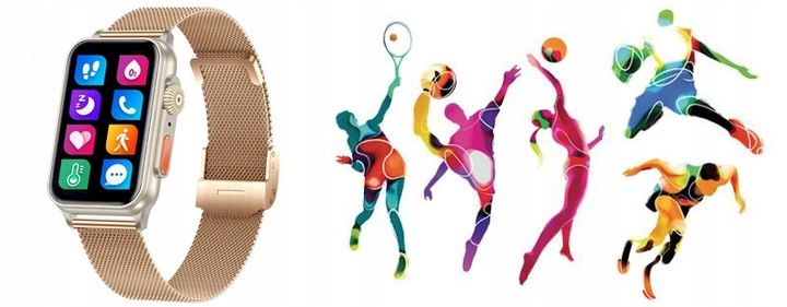 Zegarek damski SMARTWATCH Rubicon ROZMOWY PULS SMS zdjęcie 8