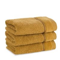 Ręcznik Sibel 06 30X50 cm musztardowy bawełna frotte chłonny
