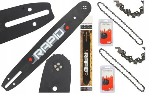 PROWADNICA 35CM 3/8'' 1,3 + ŁAŃCUCH X2 do MAKITA OLEO MAC PARTNER SHINDAIWA na Arena.pl