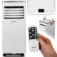 KLIMATYZATOR PRZENOŚNY KLIMATYZACJA DOMOWA CICHY MOCNY WYDAJNY KÓŁKA PILOT