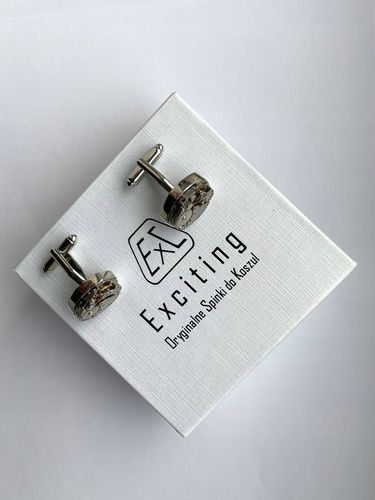 Spinki do mankietów koszuli EXC Mechanizm Zegarka Steampunk Zegar Zegarki na Arena.pl