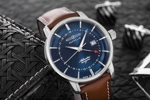 zegarek męski zeppelin atlantic timezone 8442-3 + box na Arena.pl