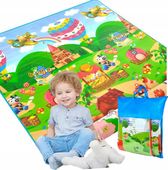 MATA PIANKOWA DLA DZIECKA EDUKACYJNA DO ZABAWY DZIECI 180X150
