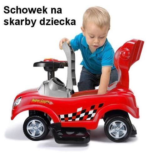 Jeździk chodzik pchacz Czerwony na Arena.pl