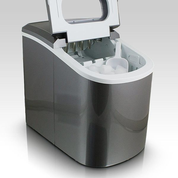 KOSTKARKA MASZYNA DO ROBIENIA KOSTEK LODU (GRAFITOWA) zdjęcie 3