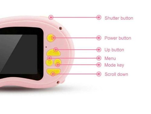 Aparat cyfrowy, Kamera dla dzieci 2,0 LCD GRY na Arena.pl