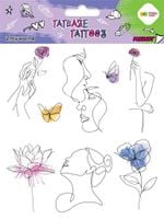 TATUAŻE ZMYWALNE LINEART+AQUARELLA HAPPY COLOR