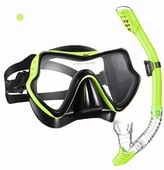 ZESTAW MASKA I FAJKA DO NURKOWANIA OKULARY I RURKA DO SNORKELINGU