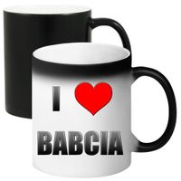 KUBEK MAGICZNY Z NADRUKIEM PREZENT NA DZIEŃ BABCI URODZINY BABCIA