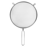 Sitko Kuchenne Stalowe Cedzak z Uchwytem do Odcedzania Przesiewania 14 cm