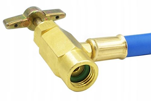 ZESTAW DO NAPEŁNIANIA KLIMATYZACJI AUT GAZ CZYNNIK CHŁODNICZY R134a + WĘŻYK na Arena.pl