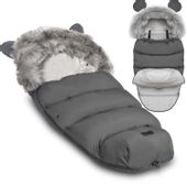 Śpiworek do wózka, sanek Elmi Ricokids - ciemno szary