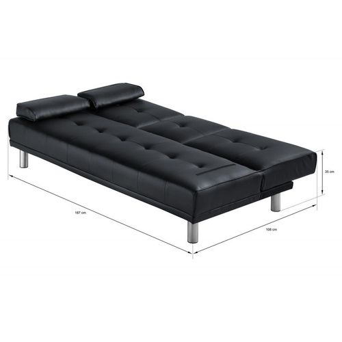 Sofa magnum czarny na Arena.pl