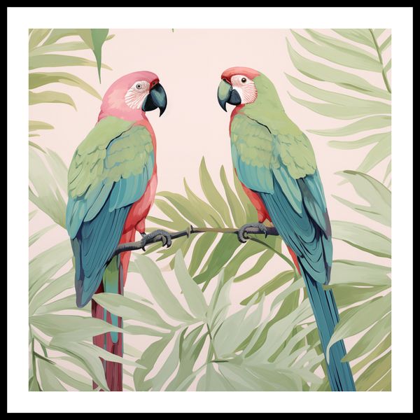 Plakat 50x50cm Dialog Ara zdjęcie 3