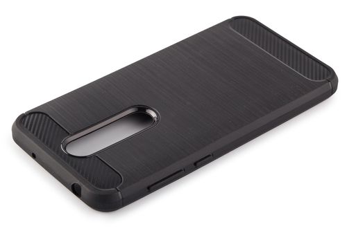 TECH-PROTECT TPU CARBON do Nokia 6.1 - BLACK na Arena.pl