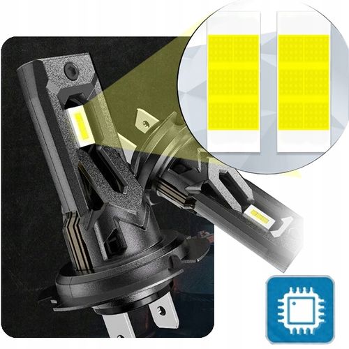 Żarówki H7 LED CSP biała 6500K 1do1 12V CANBUS CAN MOCNE WIECEJ ŚWIATŁA na Arena.pl