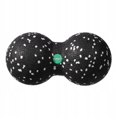 DrFit Roller wałek do masażu piłka duoball zestaw 4 elementy białe kropki na Arena.pl