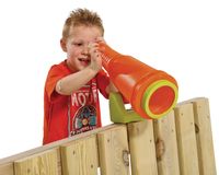 Teleskop na plac zabaw Star, największy - pomarańczowy