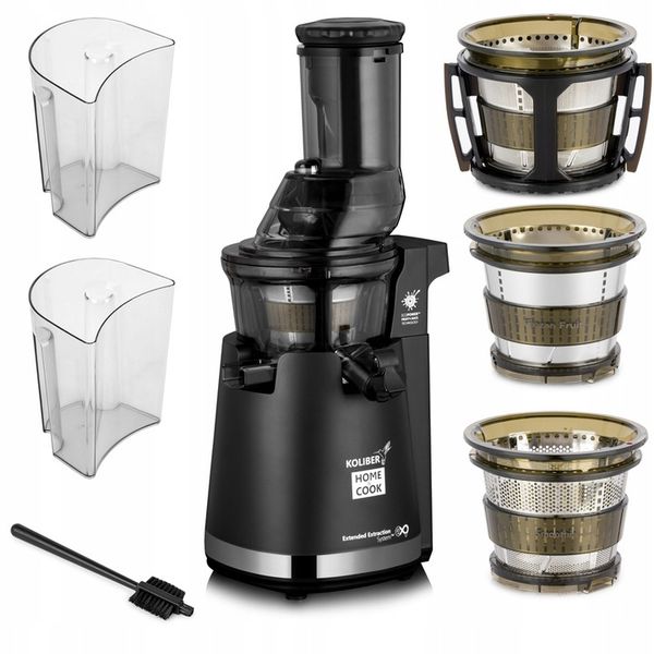 WYCISKARKA WOLNOOBROTOWA X-650-W 3w1 DO SOKÓW WARZYW OWOCÓW 3 FILTRY zdjęcie 1