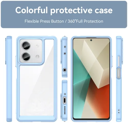 etui outer space case z żelową ramką do xiaomi redmi note 13 pro na Arena.pl
