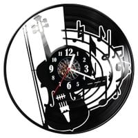 Zegar ścienny z płyty winylowej 534.14