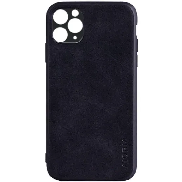 Etui AIORIA Vintage LEATHER do iPhone 11 pro czarny zdjęcie 1