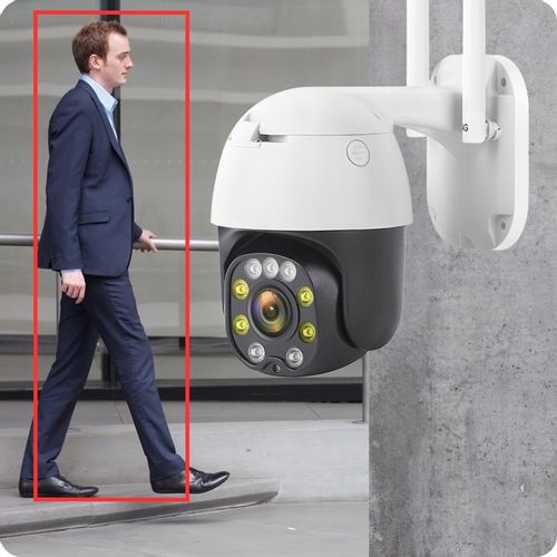 Kamera IP WiFi SMART Zewnętrzna Obrotowa ALARM 5MPX Detekcja Ruchu 4XZOOM na Arena.pl