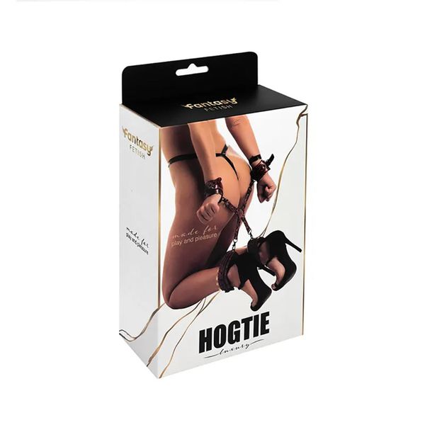 Luxury Hogtie With Wrist And Ankle Cuffs zdjęcie 4