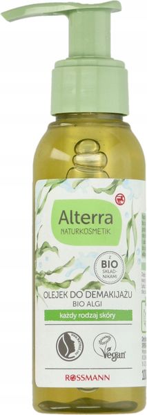 ALTERRA OLEJEK DO DEMAKIJAŻU ALGI BIO 100 ML zdjęcie 1