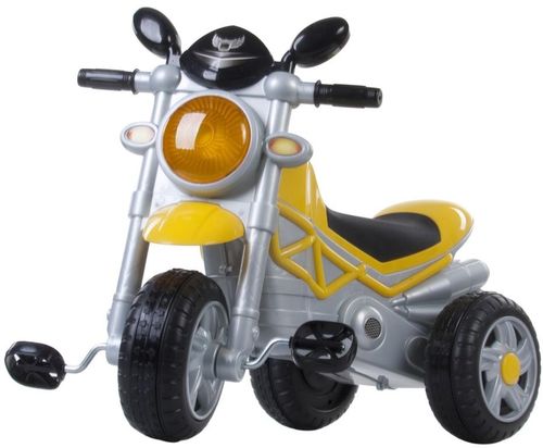 Jeździk motocykl Chopper - żółty na Arena.pl