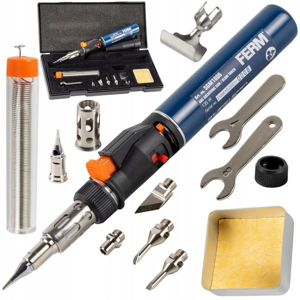 LUTOWNICA GAZOWA FERM PALNIK 135W + ZESTAW zdjęcie 1