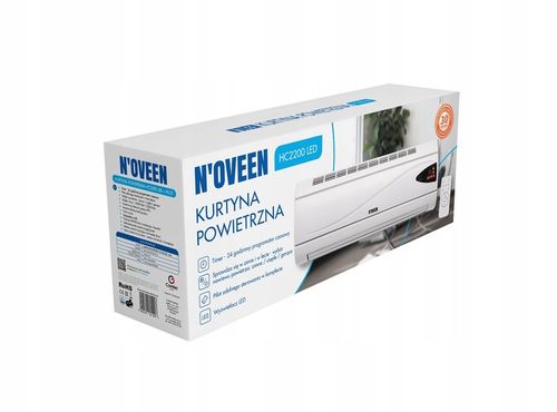 Kurtyna powietrzna HC2200 LED Energooszczędna Timer LED SWING Pilot na Arena.pl