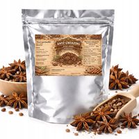 Anyż Gwiazdkowy - premium jakość intensywny aromat przyprawa korzenna 1KG