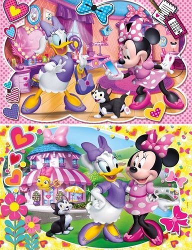 Clementoni - Puzzle Minnie 2x20 elementów 07029 na Arena.pl